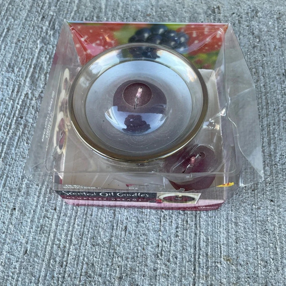 Glade Scented Oil Candles and Warmer- Dewberry Dreams NEW NOS - Picture 2 of 4